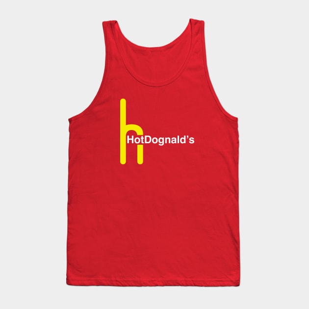 HotDognalds Tank Top by dumbshirts